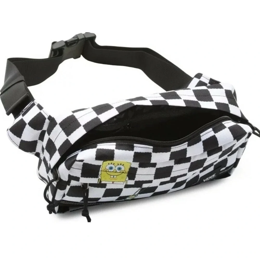 Vans SpongeBob SquarePants Construct Checkerboard Crossbody Bag fanny waist pack